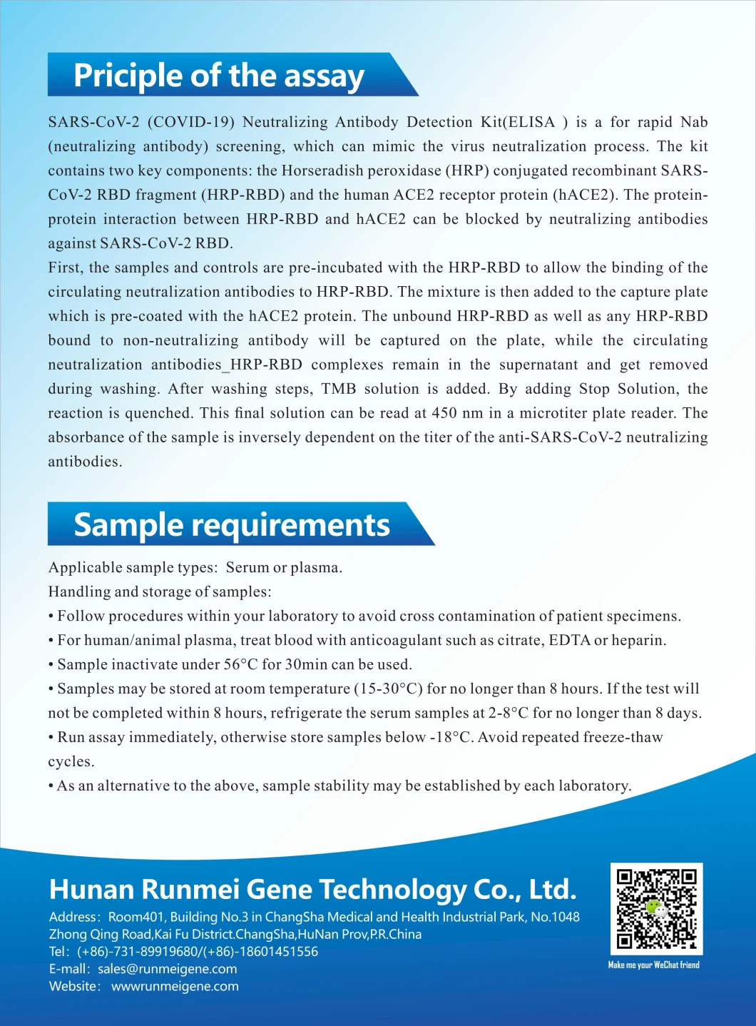 Virus Neutralizing Antibody Elisa Detection Kits, CE Approved Neutralizing Antibody Elisa Kit