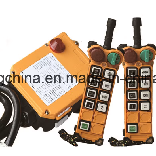 Telecomando wireless per gru a doppia velocità a 8 canali Telecomando wireless per gru, macchine edili, attrezzature di carico e scarico.