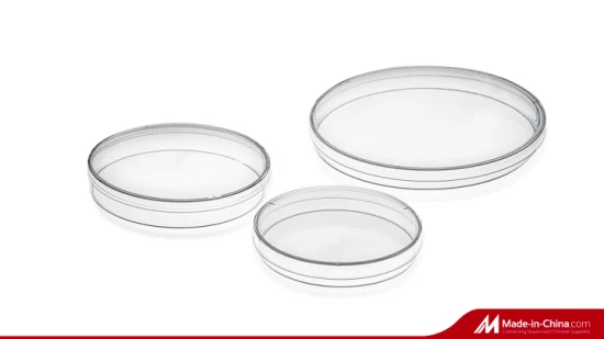 Piastra Petri 120 x 20 mm, plastica, piastra per colture cellulari, materiali di consumo da laboratorio, sterile